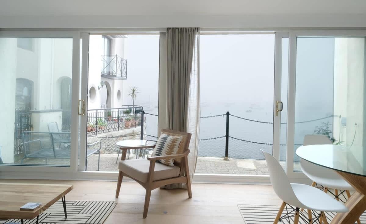 Апартаменты Spectacular Waterfront Views With Parking At 'Mariners Mirror' Фалмут Экстерьер фото